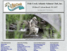 Tablet Screenshot of fishcreeksalmon.org